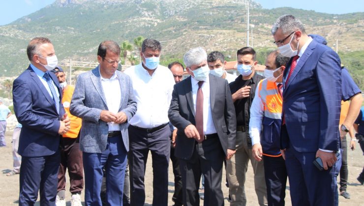 Samandağ sahilindeki petrol sızıntısı Suriye’den geldi