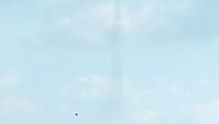 Samandağ’da hortum paniği