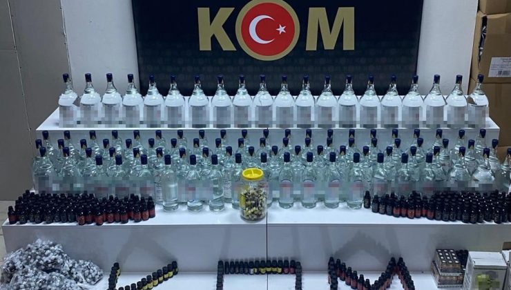 Samsun’da malt aroma ele geçirildi