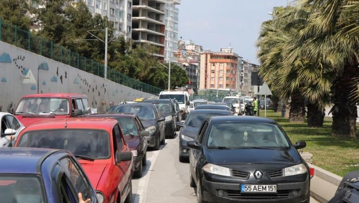 Samsun’da trafiğe kayıtlı araç sayısı 1 ayda bin 651 adet arttı