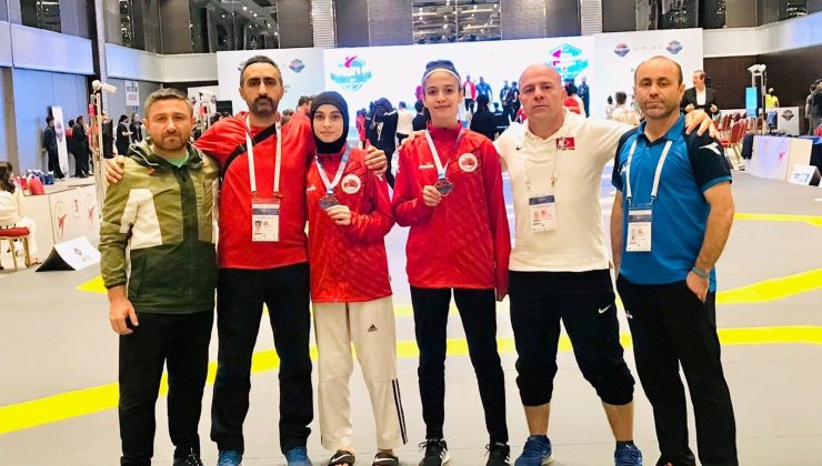 Samsunlu tekvandoculardan 6 madalya