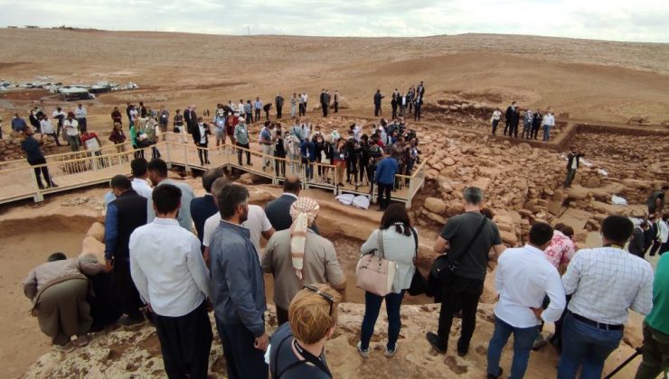 Şanlıurfa’da Karahantepe yabancı basının ilgi odağı oldu
