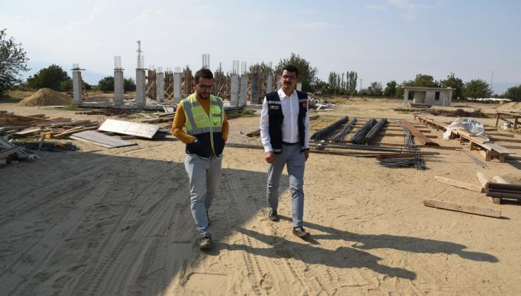 Sarıgöl’ün çevre dostu dev yatırımı yükseliyor