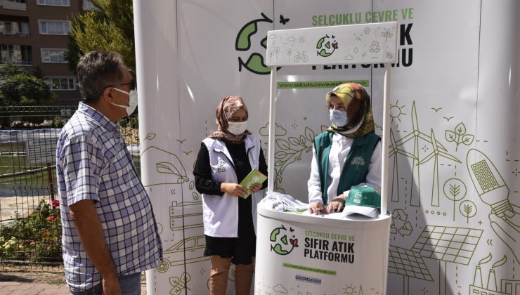 Selçuklu’da çevre ve sıfır atık çalışmaları hız kazandı