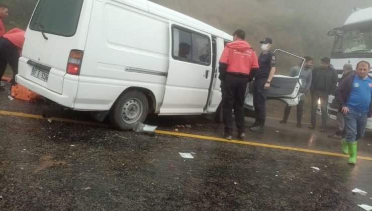 Selzedelere yardıma giden jandarma, kazada can kurtardı