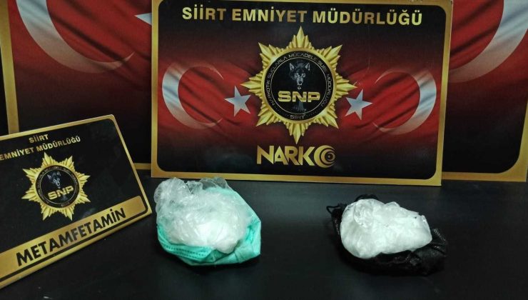 Siirt’te 500 kişiyi zehirleyecek uyuşturucu madde ele geçirildi