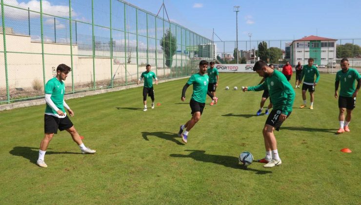Sivas Belediyespor, Bayburt maçının taktiğini çalıştı