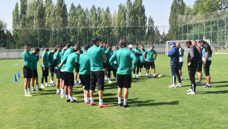 Sivas Belediyespor, Etimesgut maçı hazırlıklarına başladı