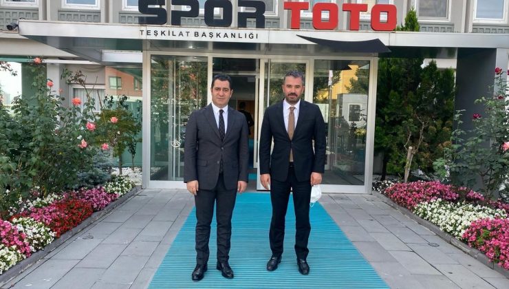 Spor Toto Teşkilat Başkanlığı’nda Pursaklar’ın spordaki geleceği ele alındı