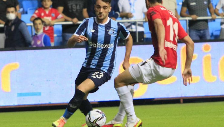 Süper Lig: Adana Demirspor: 1 – Gaziantep FK: 0 (İlk yarı)