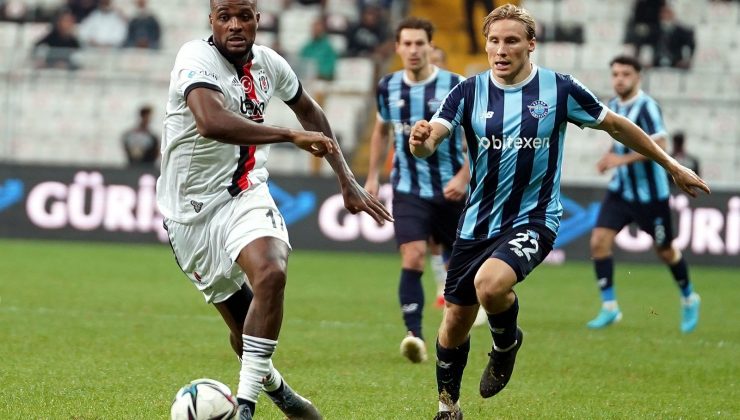 Süper Lig: Beşiktaş: 3 – Adana Demirspor: 3 (Maç sonucu)