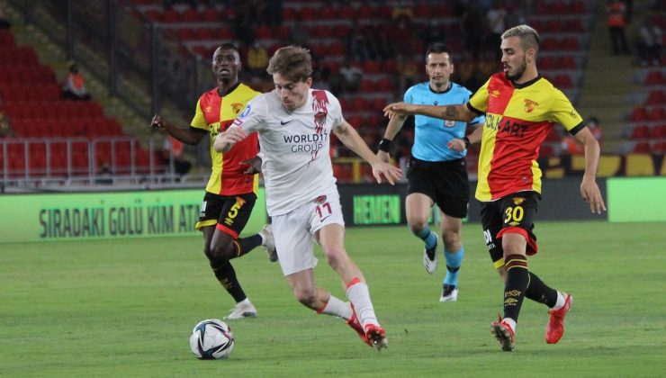 Süper Lig: Göztepe: 0 – Hatayspor: 1 (İlk yarı)