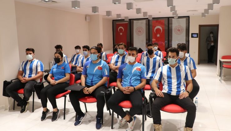 Sutopu oyuncularından Kabakcı’ya ziyaret