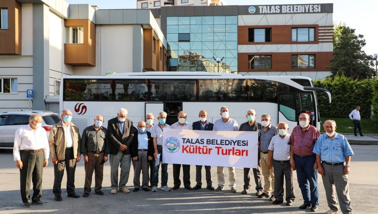 Talas Belediyesi’nden gazilere Çanakkale gezisi