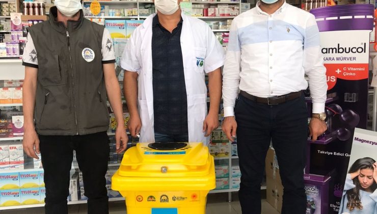 İlaçlar toplanarak bertaraf ediliyor