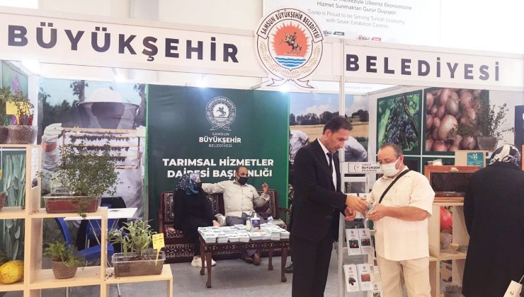 Tarım Fuarı’na Samsun Büyükşehir Belediyesi damgası