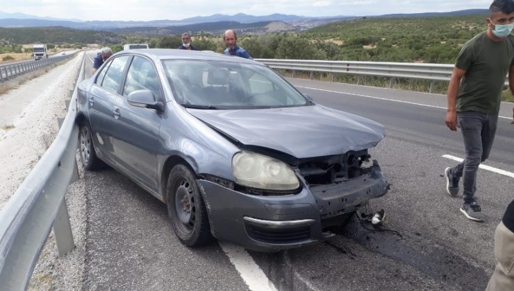 Tavşanlı’da trafik kazası