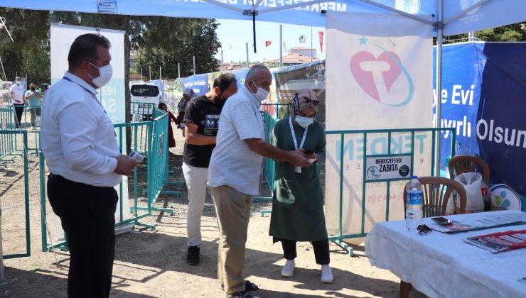 Tekden Hastanesi 600 pehlivan ve 41 başpehlivana sağlık desteği sundu