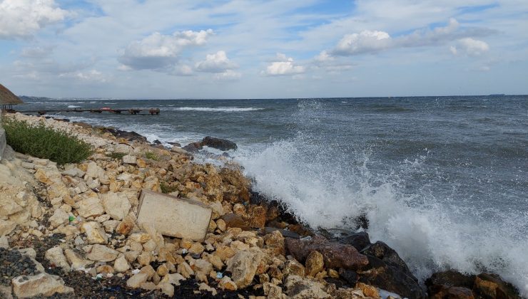 Tekirdağ 2 gündür dalgalara teslim
