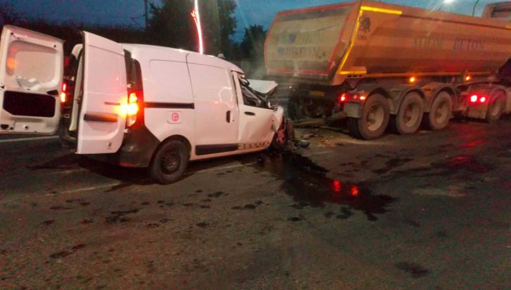 Tekirdağ’da trafik kazası: Uzman Çavuş hayatını kaybetti