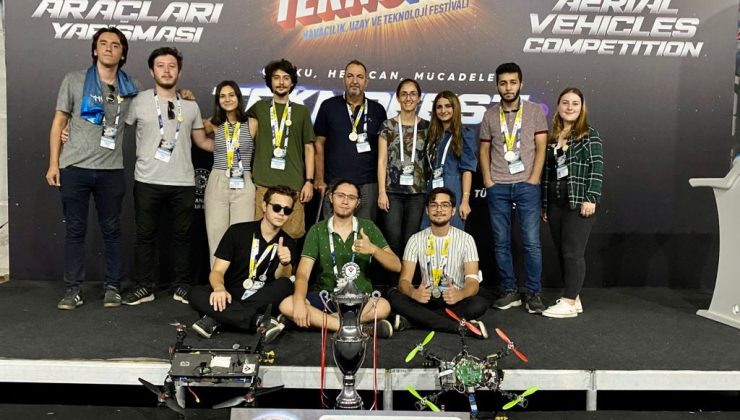 TEKNOFEST 2021 Uluslararası İHA Yarışmasından OMÜ’ye iki ödül