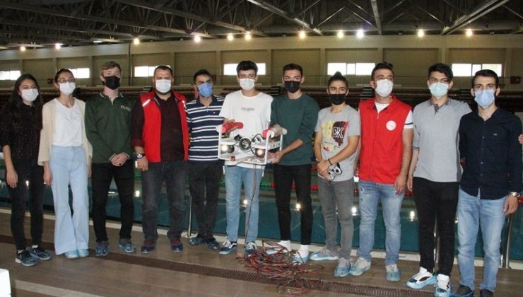 Teknofest için insansız su altı aracı tasarladılar