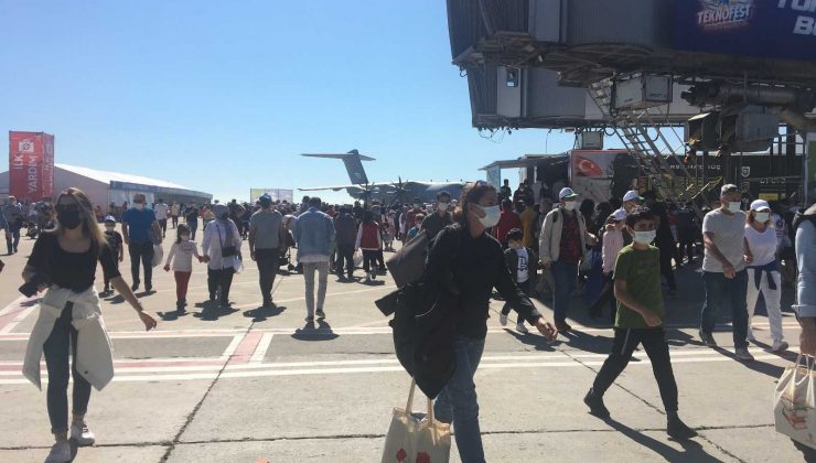 TEKNOFEST’e son gününde yoğun ilgi