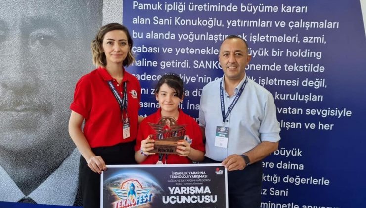 Teknofest’te SANKO Okulları flaması dalgalandı