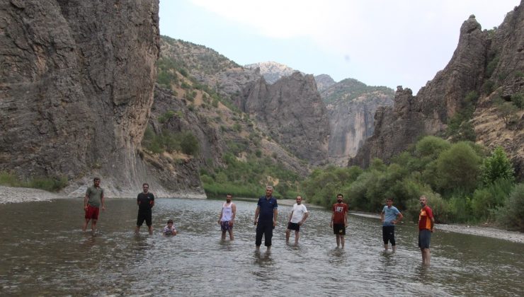 Terörden temizlenen Bestler Dereler, deniz sahillerini aratmıyor
