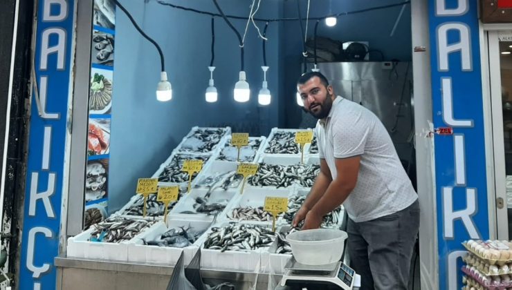 Tezgahlar balık çeşitleriyle şenlendi