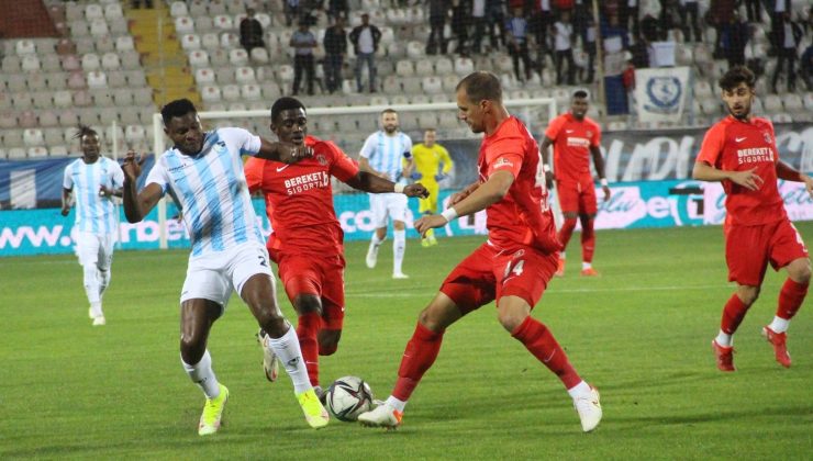 TFF 1. Lig: BB Erzurumspor: 0 – Ümraniyespor: 2 (Maç sonucu)