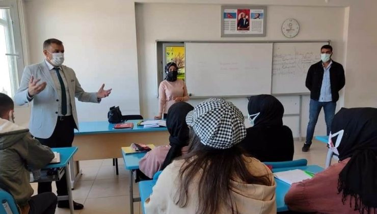 Tomarza Milli Eğitim Müdürü Kurt’tan okul ziyaretleri