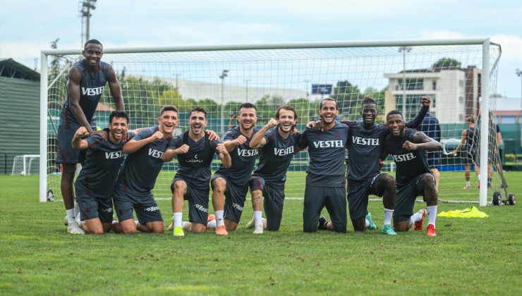 Trabzonspor’un 28 kişilik kadrosu 15’i yerli, 13’ü yabancıdan oluştu