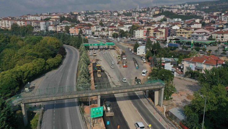 Tramvay hattı çalışmaları D100’de güzergahı değiştiriyor