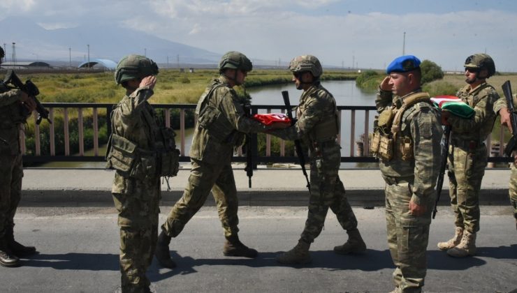 Türk askeri “Sarsılmaz Kardeşlik 2021 Tatbikatı” için Nahçıvan’da