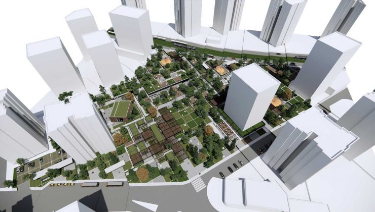 Türkiye’nin 8. büyük mahallesine yakışacak meydan