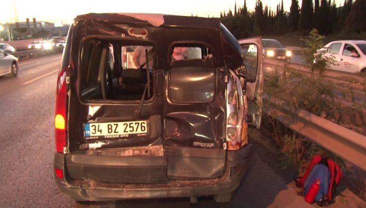 Tuzla’da zincirleme trafik kazası: 2 yaralı