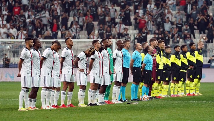 UEFA Şampiyonlar Ligi: Beşiktaş: 0 – Borussia Dortmund: 1 (Maç devam ediyor)