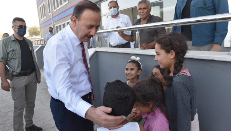 Vali Erin, Akçakale ve Harran’da okulları denetledi