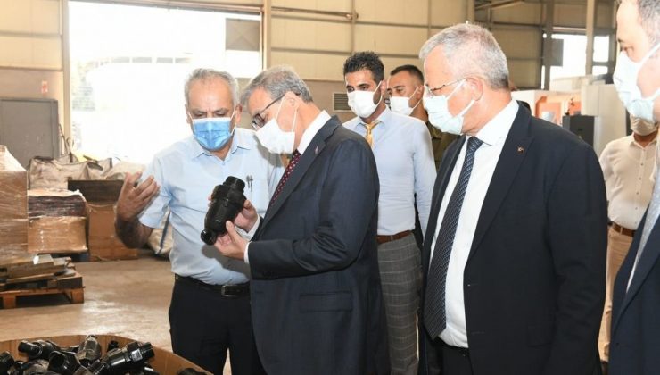 Vali Su, MTOSB’de incelemelerde bulundu