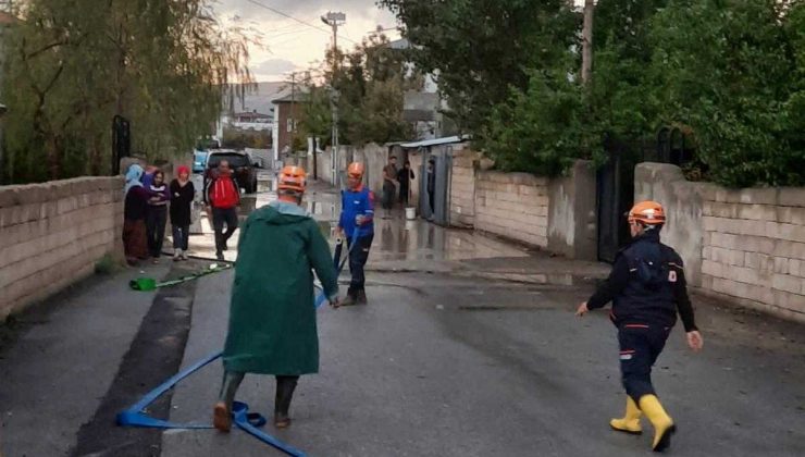 Van’da su baskınında 31 ev ve 1 iş yeri zarar gördü