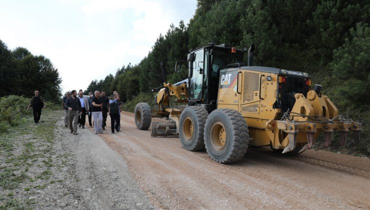 Yedigöller yolu ulaşımı rahatlatacak