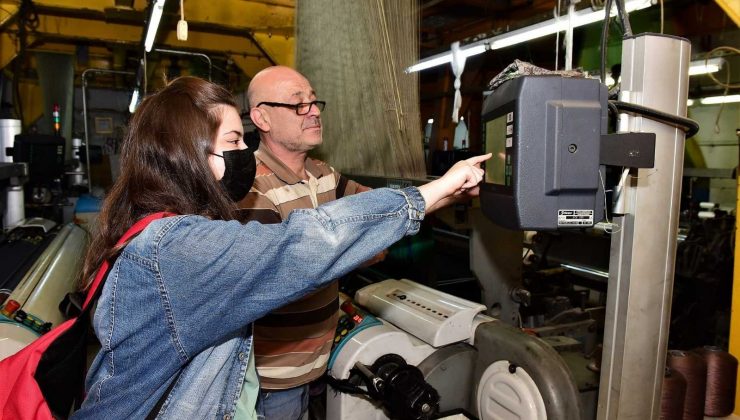 Yıldırım, tekstil sektörüne kalifiye eleman yetiştiriyor
