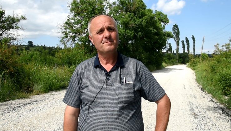 Yolları yapıldı, yüzler güldü