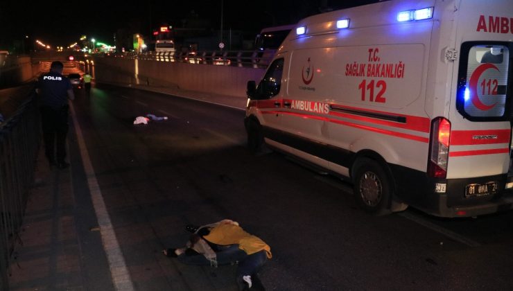 Yolun karşısına geçmek isterken otomobilin çarptığı yabancı uyruklu 2 kız kardeş öldü