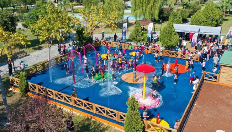 Yüreğir’in ilk su oyun parkı açıldı