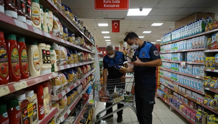 Zabıtadan fiyat denetimi