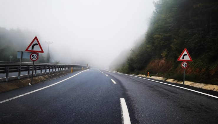 Zonguldak’ın yüksek kesimlerinde sis etkili oldu