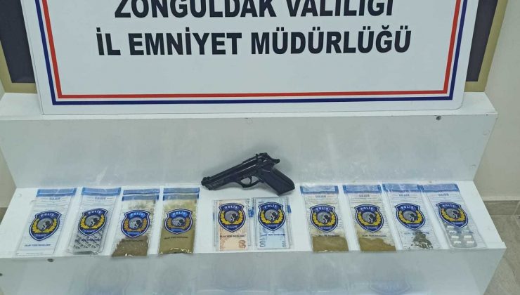 Zonguldak’ta  uyuşturucu operasyonu