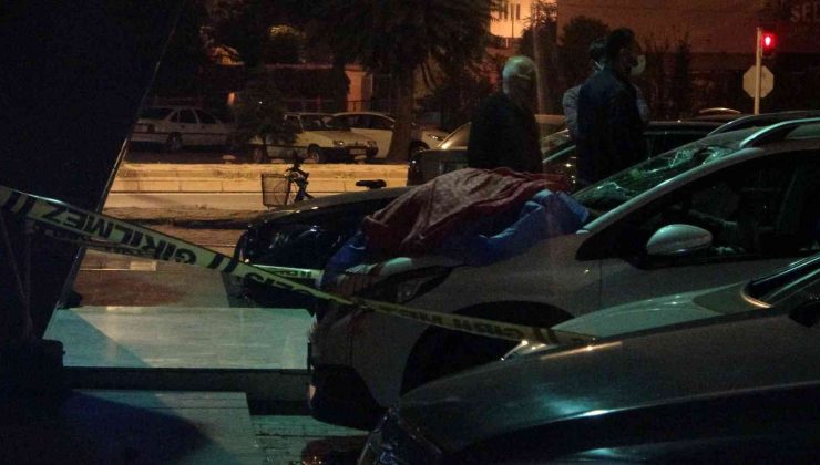 14. kattan otomobilin üzerine düşen genç hayatını kaybetti